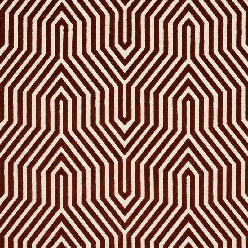 Vanderbilt Velvet Russet 66197 by Schumacher Designer Fabric Cut & Patterned Velvets 13.88" - Swanky Fabrics -