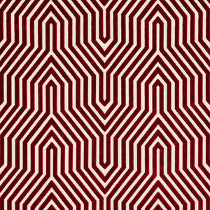 Vanderbilt Velvet Garnet 66196 by Schumacher Fabric
