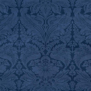 Cordwain Velvet Sapphire 73950 by Schumacher Fabric