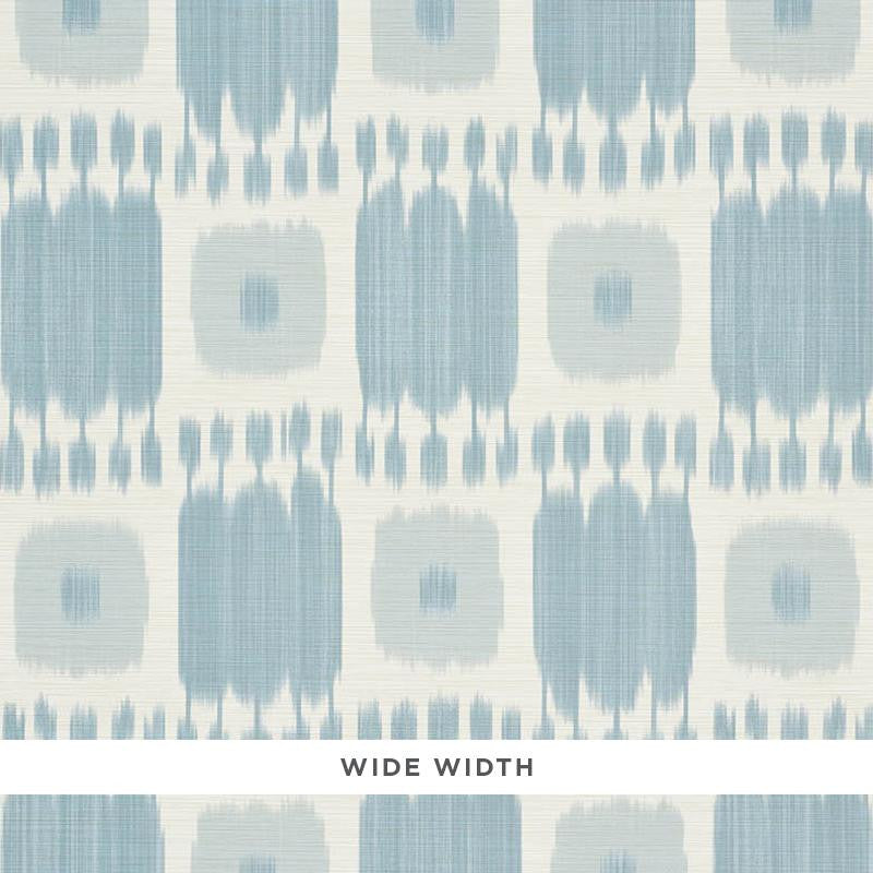 Kandira Sky 5009850 by Schumacher Wallpaper World View 8.75" - Fabric Carolina -