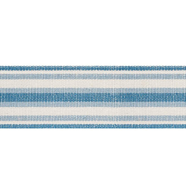 Levant Tape Blue 76581 by Schumacher Trim World View 1.75" - Fabric Carolina -