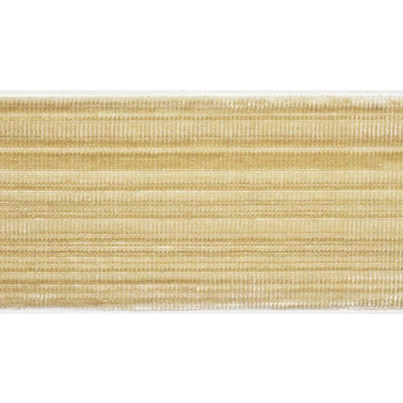 Gaspard Velvet Tape Wide Gold 74241 by Schumacher Trim Statement Trims - Fabric Carolina -