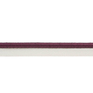 Gustave Silk Lip Cord Wide Eggplant 74575 by Schumacher Trim