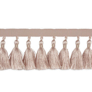 Valentin Silk Tassel Blush 76802 by Schumacher Trim