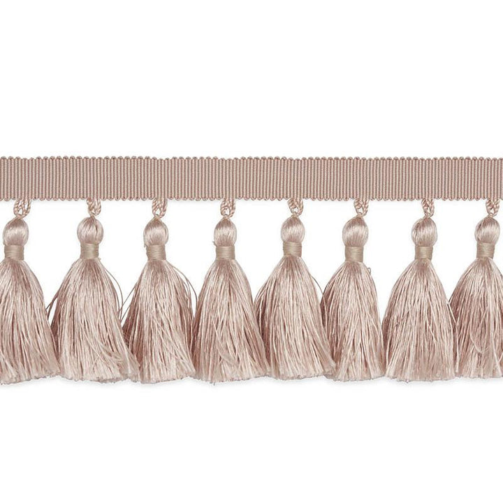 Valentin Silk Tassel Blush 76802 by Schumacher Trim Perfect Basics: Trims & Tassels - Fabric Carolina -