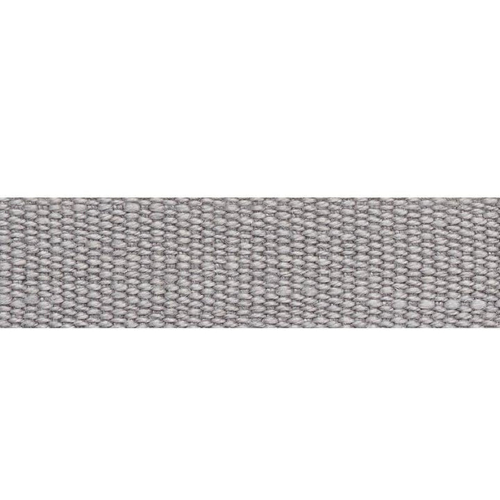 Mathias Linen Tape Narrow Grey 76832 by Schumacher Designer Trim Perfect Basics: Trims & Tassels - Swanky Fabrics -
