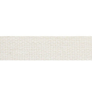 Mathias Linen Tape Narrow Ivory 76834 by Schumacher Trim