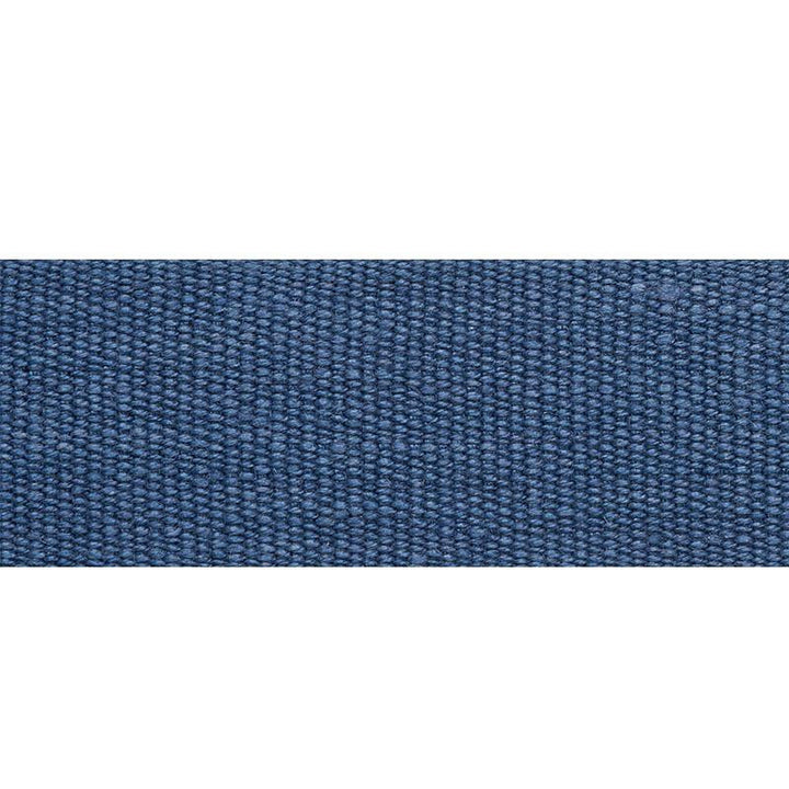 Mathias Linen Tape Medium Indigo 76861 by Schumacher Trim Perfect Basics: Trims & Tassels - Fabric Carolina -