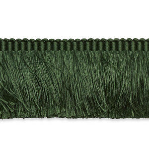 Francois Silk Brush Fringe Emerald 74594 by Schumacher Trim