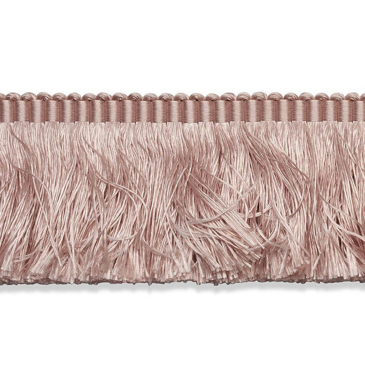 Francois Silk Brush Fringe Blush 74596 by Schumacher Trim Le Max - Fabric Carolina -