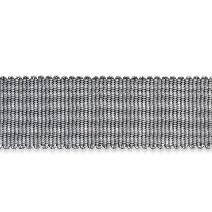 Pierre Silk Gimp Medium Grey 74673 by Schumacher Trim Perfect Basics: Trims - Fabric Carolina -