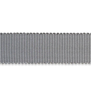 Pierre Silk Gimp Medium Grey 74673 by Schumacher Trim