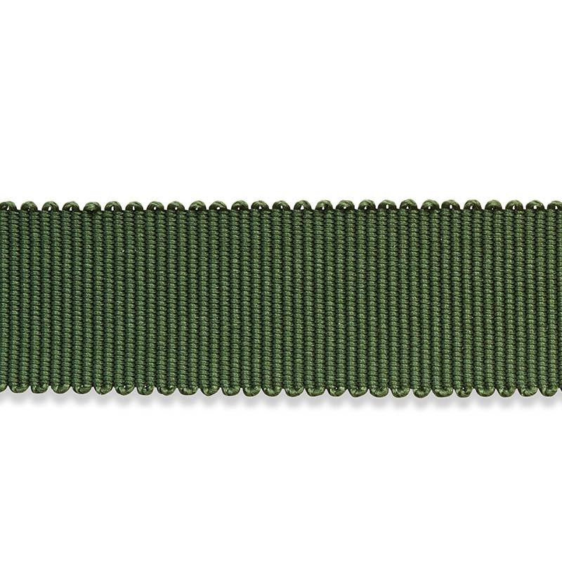 Pierre Silk Gimp Medium Emerald 74674 by Schumacher Trim Perfect Basics: Trims - Fabric Carolina -