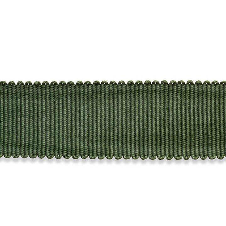 Pierre Silk Gimp Medium Emerald 74674 by Schumacher Trim Perfect Basics: Trims - Fabric Carolina -