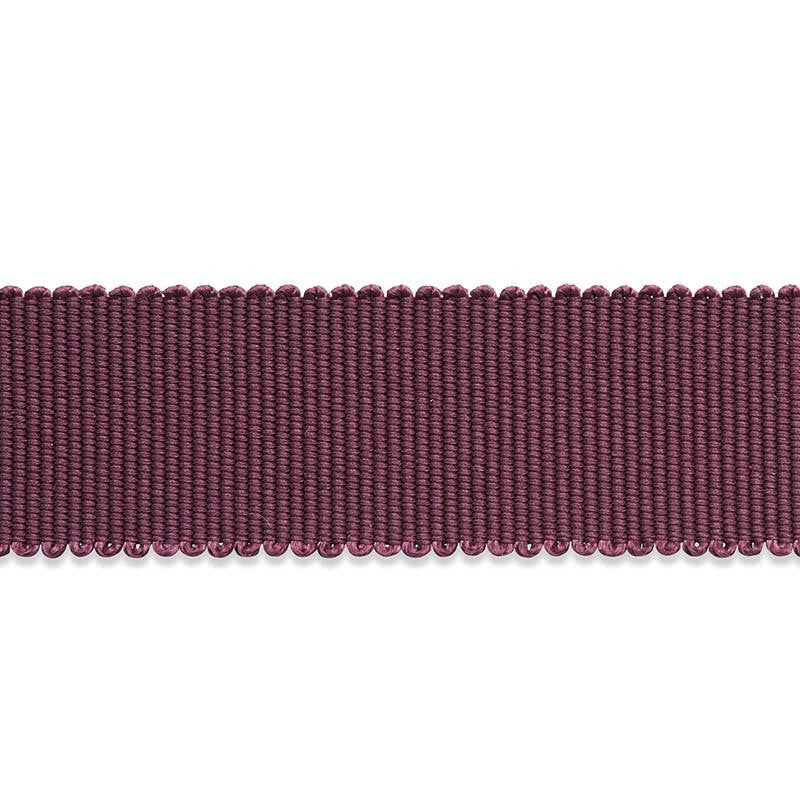 Pierre Silk Gimp Medium Eggplant 74675 by Schumacher Trim Le Max - Fabric Carolina -