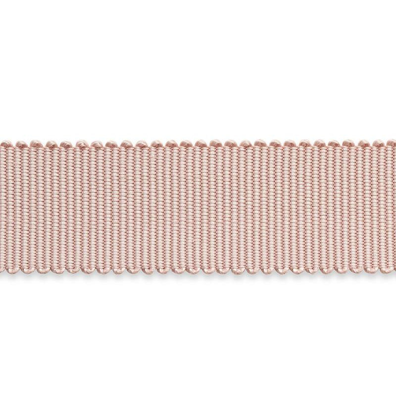 Pierre Silk Gimp Medium Blush 74676 by Schumacher Designer Trim Perfect Basics: Trims - Swanky Fabrics -