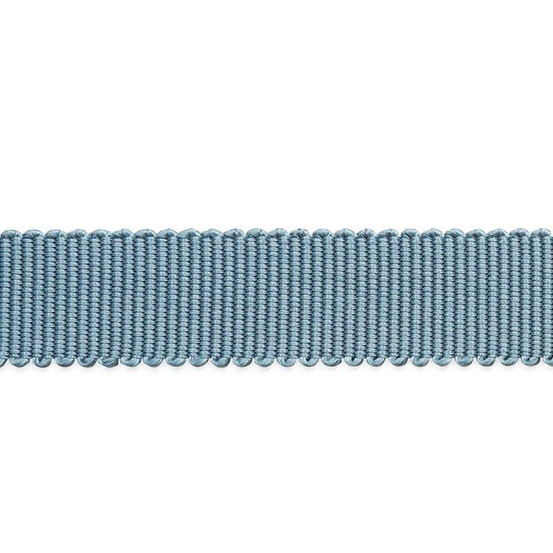Pierre Silk Gimp Narrow Cadet 74652 by Schumacher Trim Perfect Basics: Trims - Fabric Carolina -
