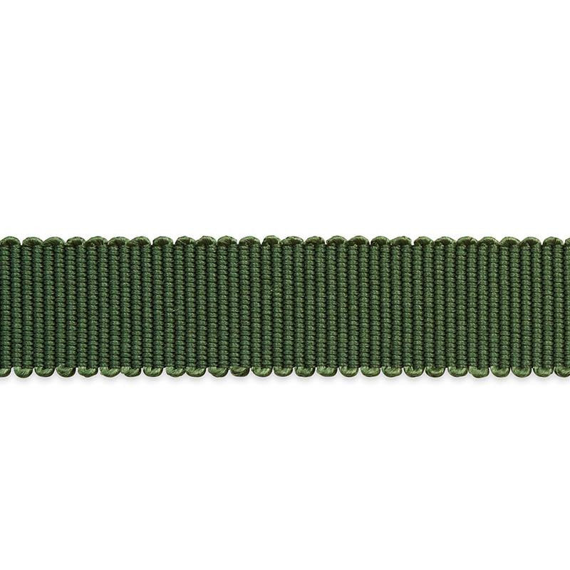 Pierre Silk Gimp Narrow Emerald 74654 by Schumacher Trim Perfect Basics: Trims - Fabric Carolina -