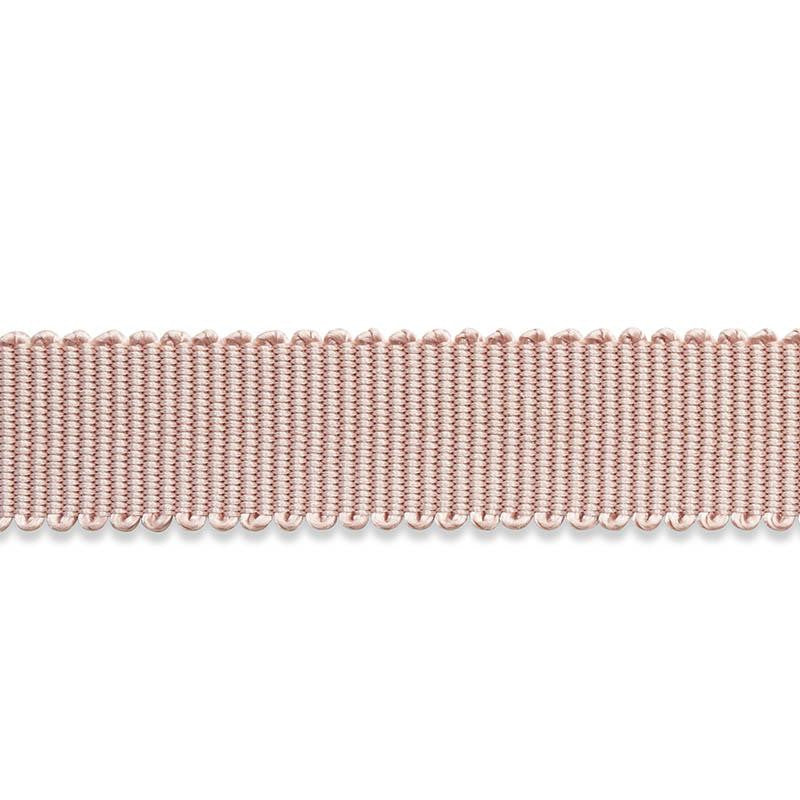 Pierre Silk Gimp Narrow Blush 74656 by Schumacher Trim Perfect Basics: Trims - Fabric Carolina -