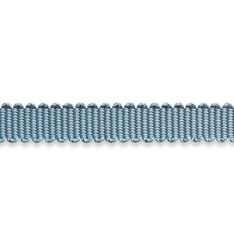 Pierre Silk Gimp Extra Narrow Cadet 74632 by Schumacher Designer Trim Perfect Basics: Trims - Swanky Fabrics -
