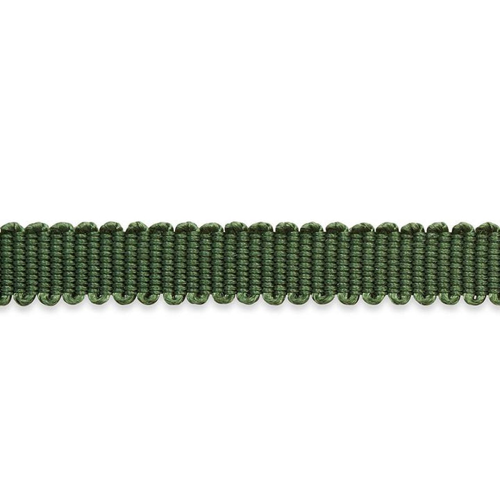 Pierre Silk Gimp Extra Narrow Emerald 74634 by Schumacher Trim Perfect Basics: Trims - Fabric Carolina -