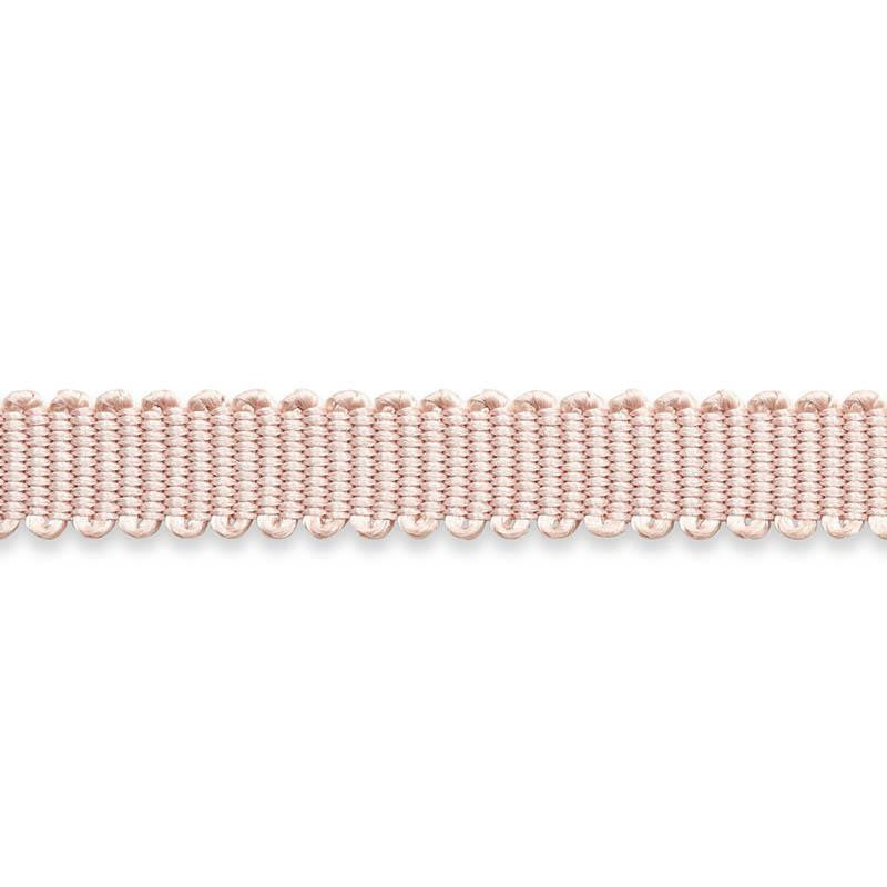 Pierre Silk Gimp Extra Narrow Blush 74636 by Schumacher Trim Perfect Basics: Trims - Fabric Carolina -
