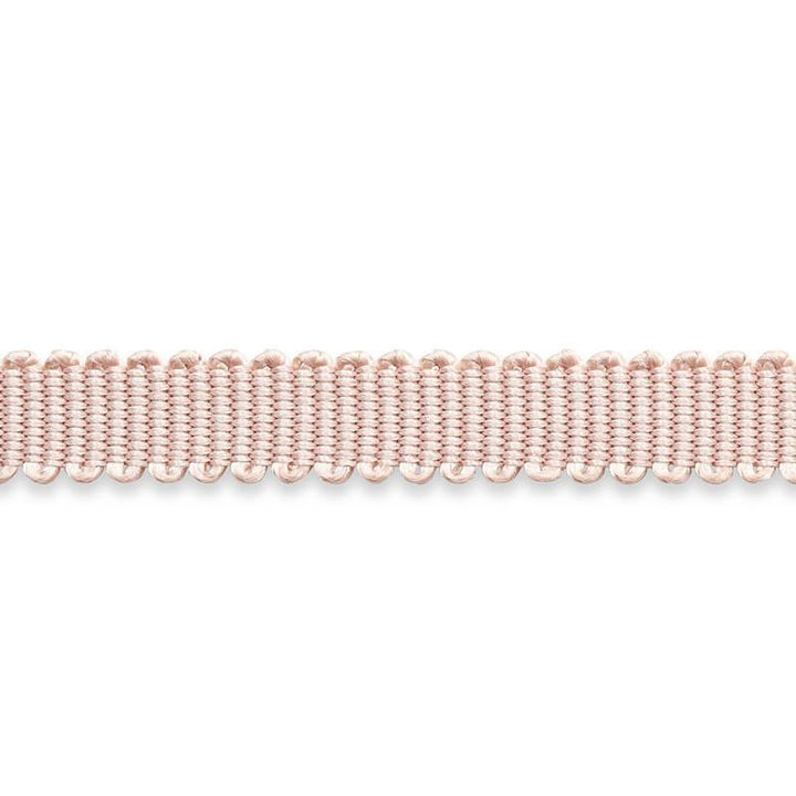 Pierre Silk Gimp Extra Narrow Blush 74636 by Schumacher Trim Perfect Basics: Trims - Fabric Carolina -