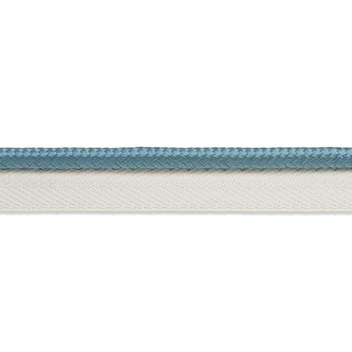 Gustave Silk Lip Cord Medium Cadet 74552 by Schumacher Trim Perfect Basics: Trims - Fabric Carolina -
