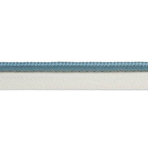Gustave Silk Lip Cord Medium Cadet 74552 by Schumacher Trim