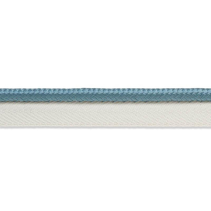 Gustave Silk Lip Cord Medium Cadet 74552 by Schumacher Designer Trim Perfect Basics: Trims - Swanky Fabrics -