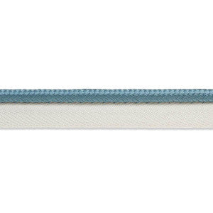 Gustave Silk Lip Cord Medium Cadet 74552 by Schumacher Trim