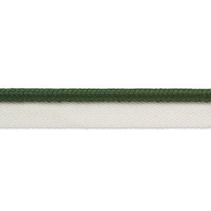 Gustave Silk Lip Cord Medium Emerald 74554 by Schumacher Trim