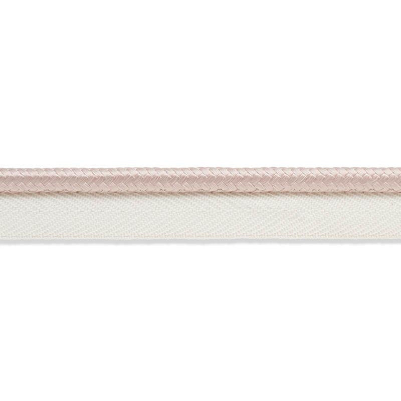 Gustave Silk Lip Cord Medium Blush 74556 by Schumacher Trim Perfect Basics: Trims - Fabric Carolina -