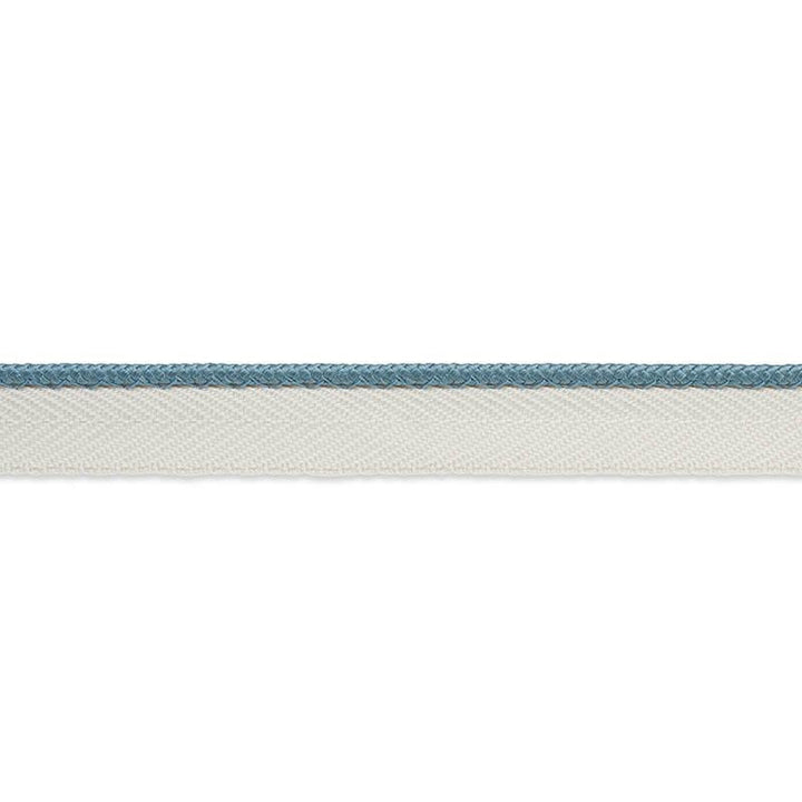 Gustave Silk Lip Cord Narrow Cadet 74532 by Schumacher Trim Perfect Basics: Trims - Fabric Carolina -