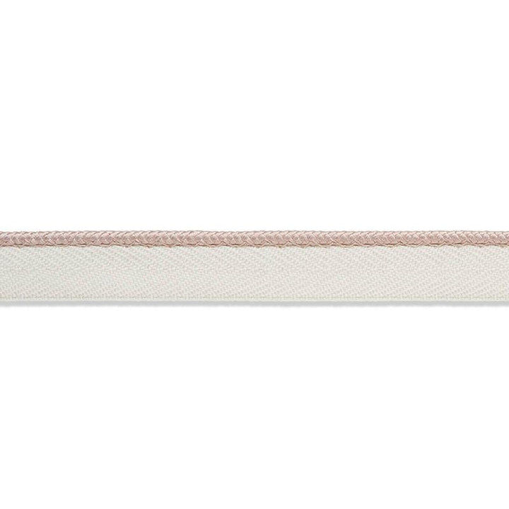 Gustave Silk Lip Cord Narrow Blush 74536 by Schumacher Trim Perfect Basics: Trims - Fabric Carolina -