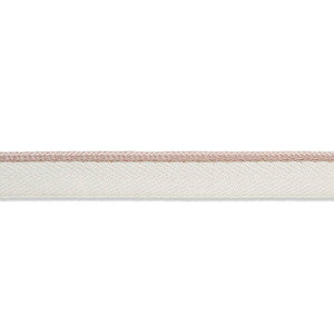 Gustave Silk Lip Cord Narrow Blush 74536 by Schumacher Trim