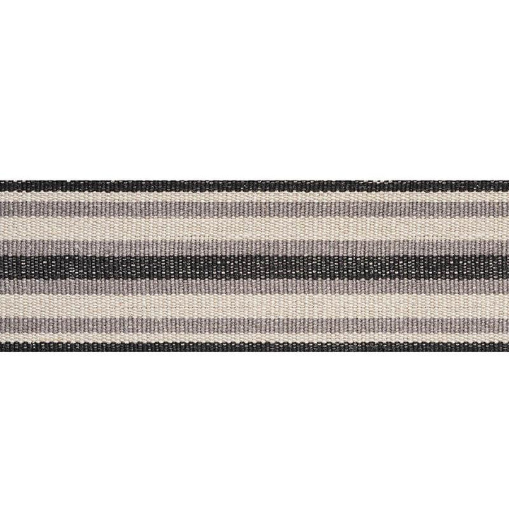 Levant Tape Charcoal 76582 by Schumacher Trim World View 1.75" - Fabric Carolina -