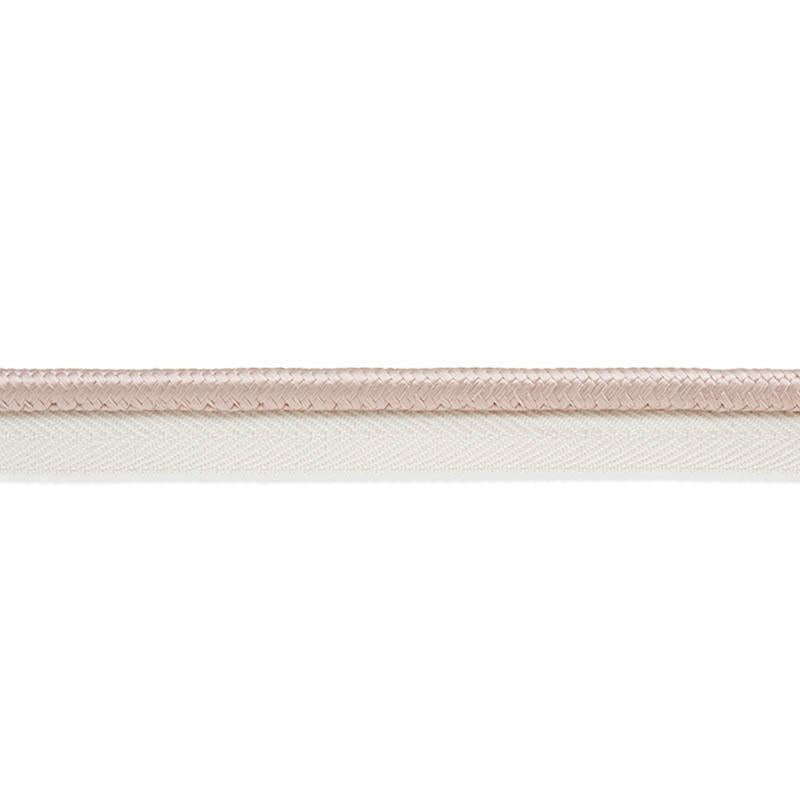 Gustave Silk Lip Cord Wide Blush 74576 by Schumacher Trim Perfect Basics: Trims - Fabric Carolina -