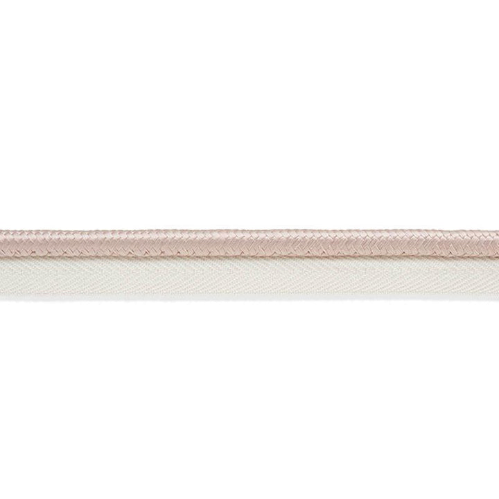 Gustave Silk Lip Cord Wide Blush 74576 by Schumacher Trim Perfect Basics: Trims - Fabric Carolina -