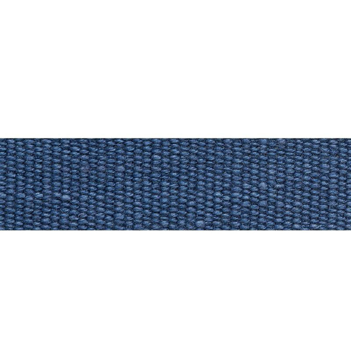 Mathias Linen Tape Narrow Indigo 76831 by Schumacher Trim Perfect Basics: Trims & Tassels - Fabric Carolina -