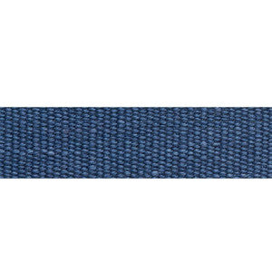Mathias Linen Tape Narrow Indigo 76831 by Schumacher Trim