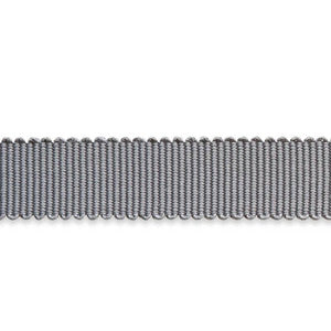 Pierre Silk Gimp Narrow Grey 74653 by Schumacher Trim