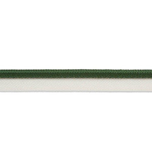 Gustave Silk Lip Cord Wide Emerald 74574 by Schumacher Trim
