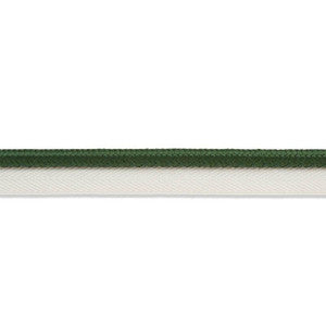 Gustave Silk Lip Cord Wide Emerald 74574 by Schumacher Trim