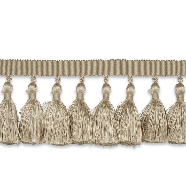 Valentin Silk Tassel Sand 76801 by Schumacher Trim Perfect Basics: Trims & Tassels - Fabric Carolina -