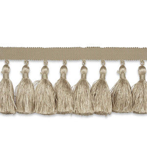 Valentin Silk Tassel Sand 76801 by Schumacher Trim