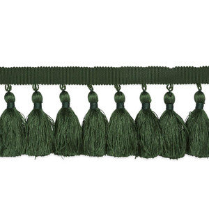 Valentin Silk Tassel Emerald 76806 by Schumacher Trim