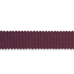 Pierre Silk Gimp Narrow Eggplant 74655 by Schumacher Trim