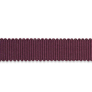 Pierre Silk Gimp Narrow Eggplant 74655 by Schumacher Trim