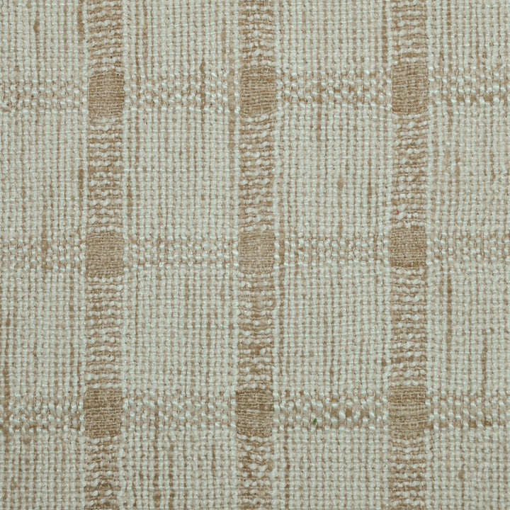 Traverse Check Natural 9 by P Kaufmann Fabrics Fabric